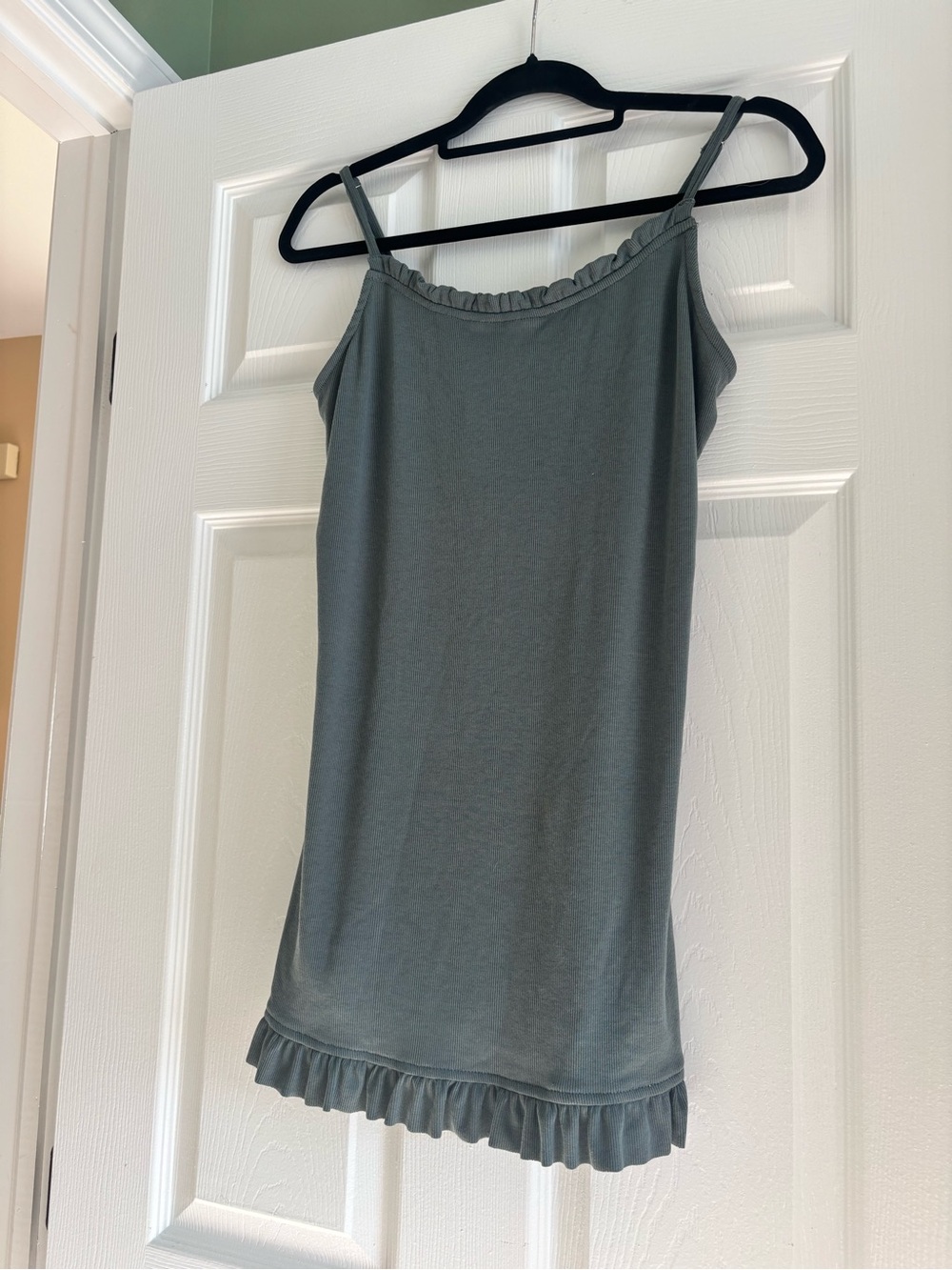 NWT Ruffle Teal Tunic